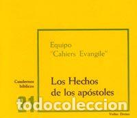 Libros: HECHOS DE LOS APOSTOLES,LOS - EQUIPO CAHIERS EVANGILE