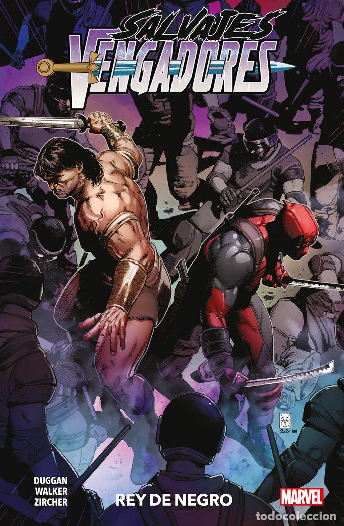 Libros: SALVAJES VENGADORES 4 REY DE NEGRO - PATCH ZIRCHER