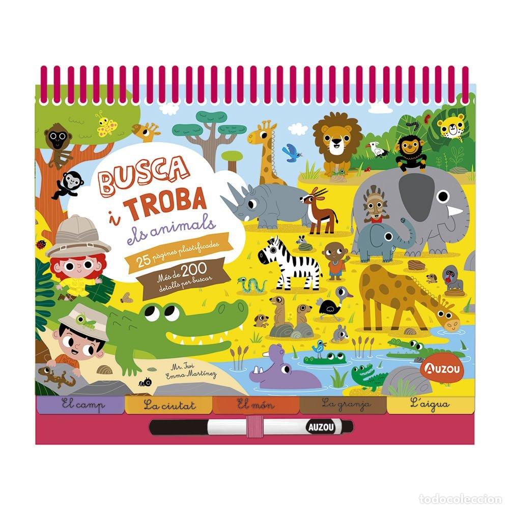 Libri: BUSCA I TROBA ELS ANIMALS - MR IWI