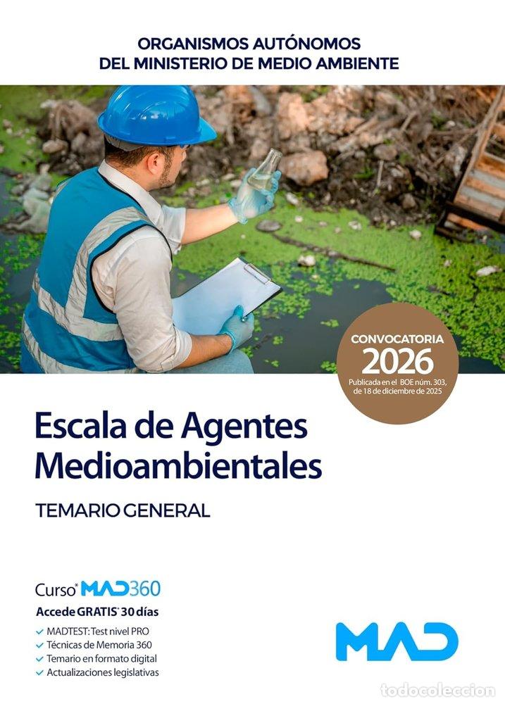 Livros: ESCALA AGENTE MEDIOAMBIENTAL TEMARIO GENERAL ORGANIMOS AUTO - AA.VV