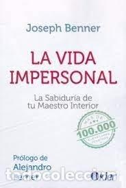 B&uuml;cher: LA VIDA IMPERSONAL - BENNER, JOSEPH