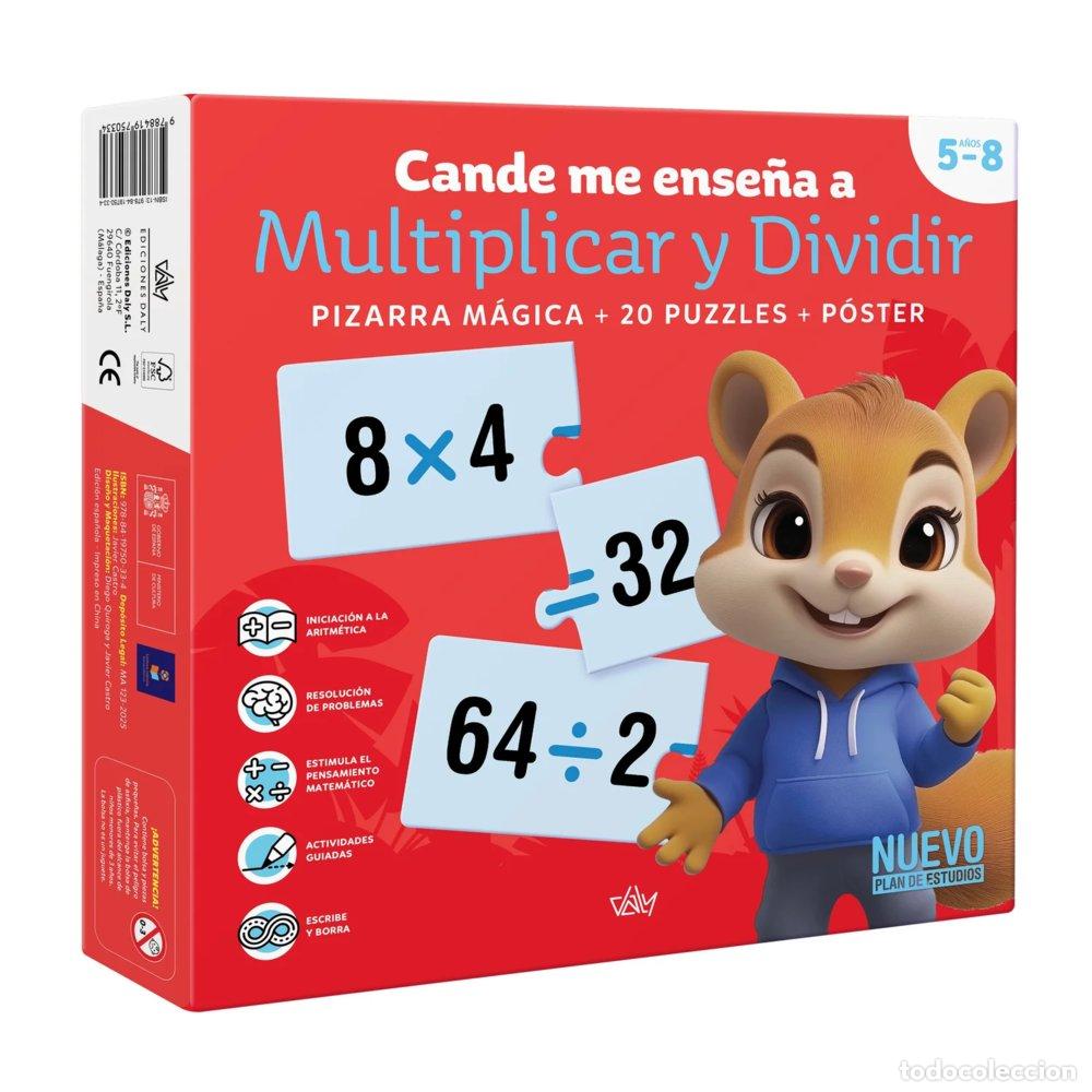 Libros: CANDE ME ENSE&Ntilde;A A MULTIPLICAR Y DIVIDIR - DALY, EDICIONES
