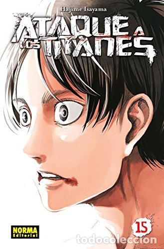 Libros: ATAQUE A LOS TITANES 15 - ISAYAMA, HAJIME