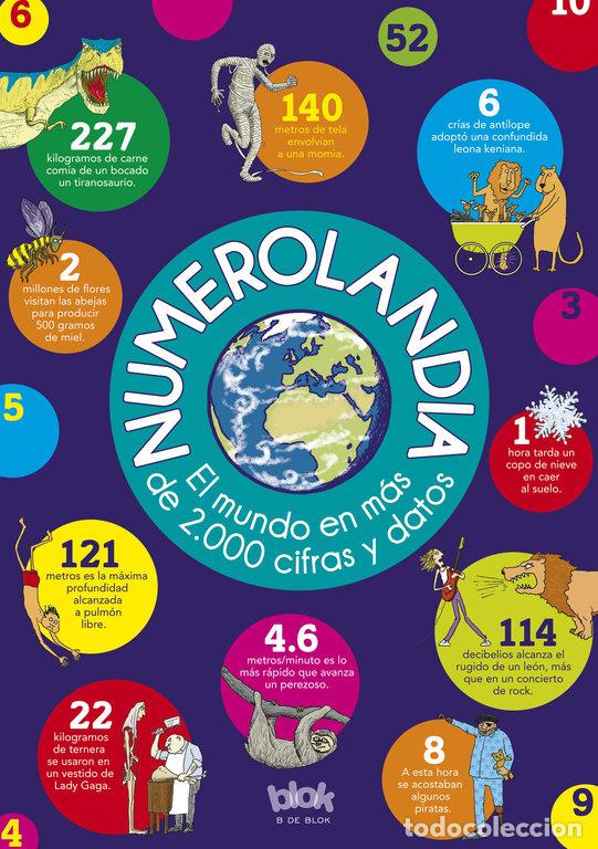 Livres: NUMEROLANDIA EL MUNDO EN MAS DE 2000 CIFRAS Y DATOS - AA.VV
