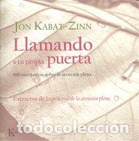 Livros: LLAMANDO A TU PROPIA PUERTA -SP - KABAT-ZINN, JON