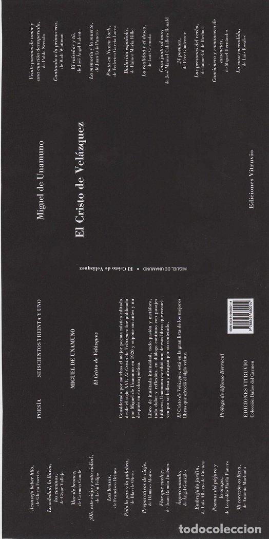 Libros: CRISTO DE VELAZQUEZ,EL - MIGUEL DE UNAMUNO