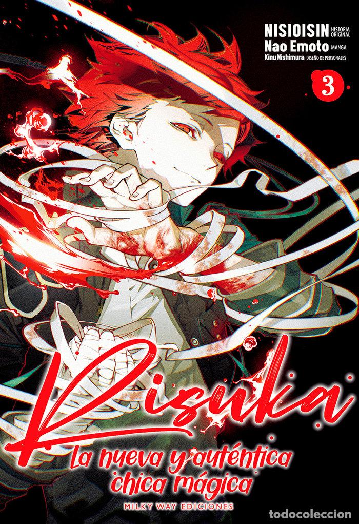 Livros: RISUKA LA NUEVA Y AUTENTICA CHICA MAGICA 3 - NISIOISIN