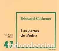 books: CARTAS DE PEDRO,LAS - COTHENET, EDOUARD