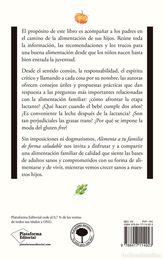 Libri: ALIMENTA A TU FAMILIA DE FORMA SALUDABLE - MA&Ntilde;EZ, CARLOTA