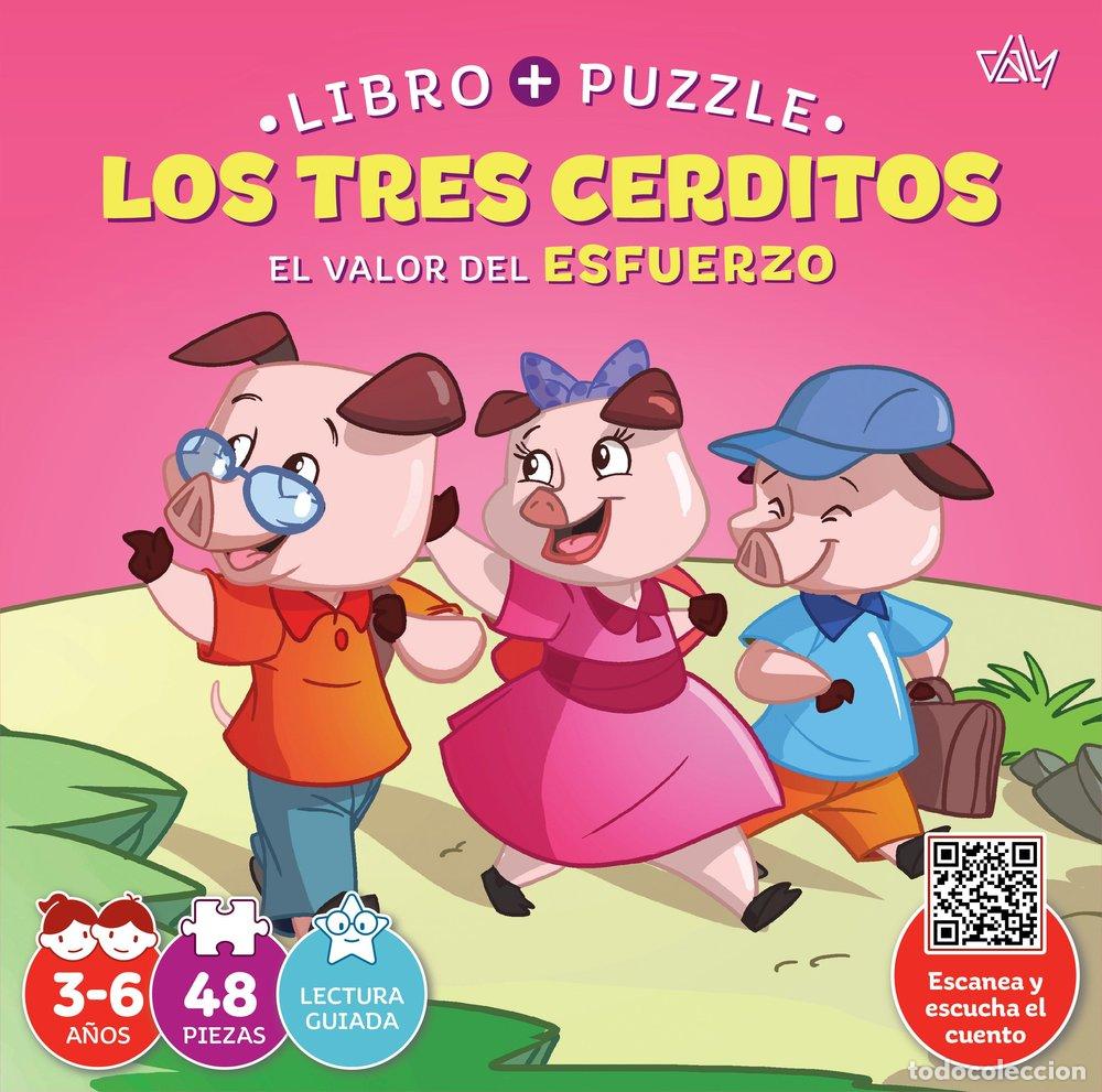 Livres: LIBRO PUZZLE LOS TRES CERDITOS - AA.VV