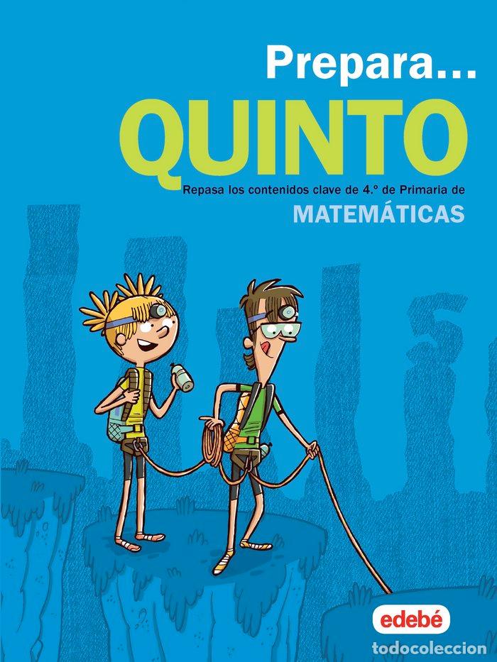 Livres: CUADERNO 4&ordm;EP 19 PREPARA MATEMATICAS DE 5&ordm;EP - EDEBE, OBRA COLECTIVA