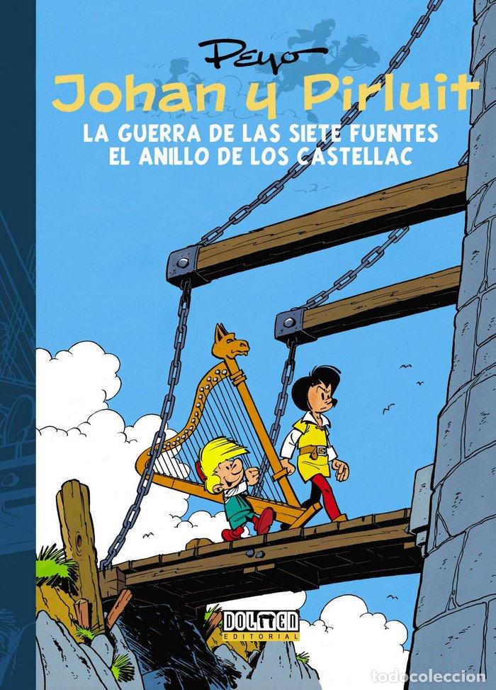 Libros: JOHAN Y PIRLUIT 4 LA GUERRA DE LAS SIETE FUENTES ANILLO DE - PEYO