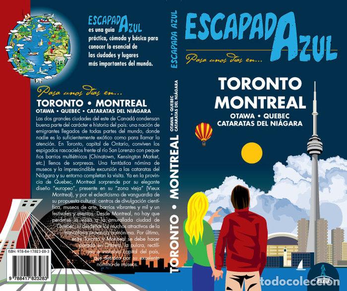 Libros: TORONTO Y MONTREAL ESCAPADA AZUL - CABRERA NAVARRO, DANIEL