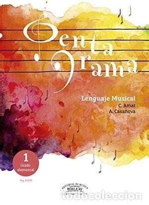 Libros: PENTAGRAMA LLENGUATGE MUSICAL GRAU ELEMENTAL 1 - AA.VV