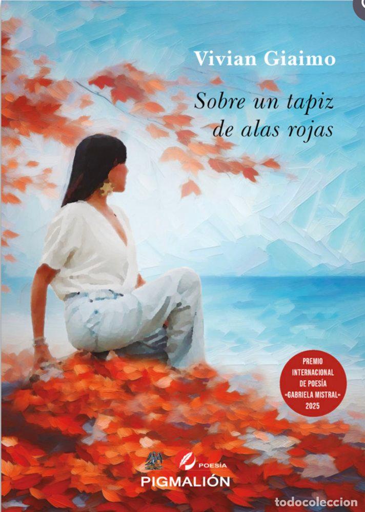Libri: SOBRE UN TAPIZ DE ALAS ROJAS - GIAIMO, VIVIAN