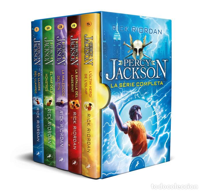 Libri: ESTUCHE PERCY JACKSON - RIORDAN, RICK