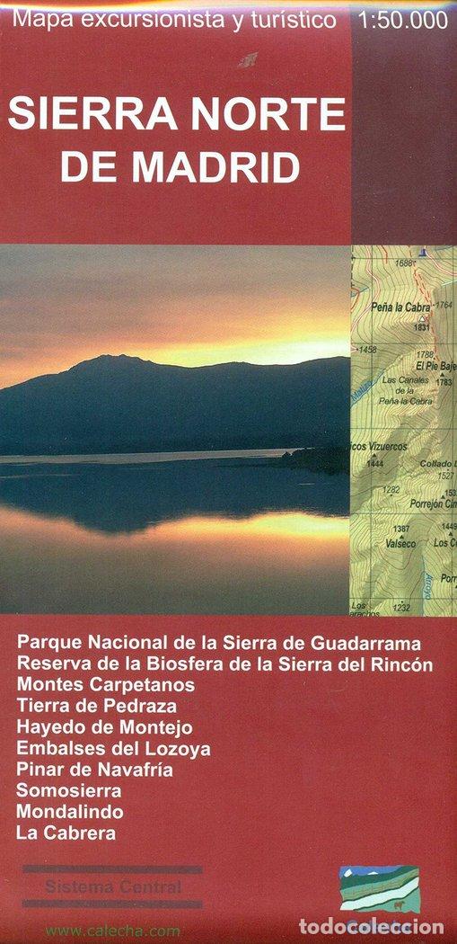 Libri: SIERRA NORTE DE MADRID MAPA EXCURSIONISTA Y TURISTICO - ALVAREZ RUIZ, ALBERTO
