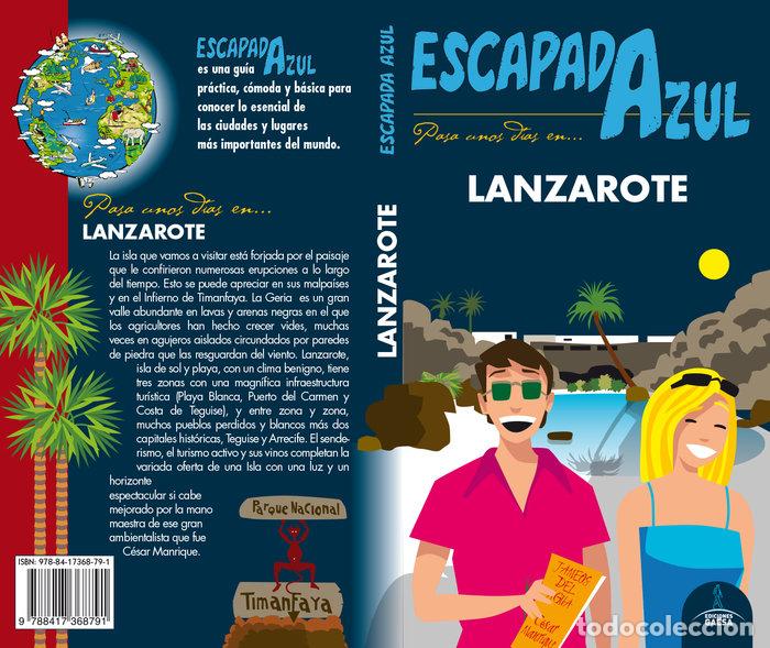 Libri: LANZAROTE ESCAPADA AZUL - GARCIA MARIN, JESUS