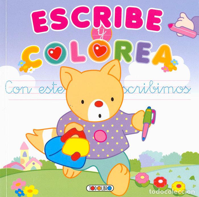 Libros: ESCRIBE Y COLOREA - AA.VV