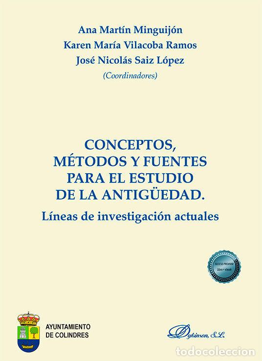 Libros: CONCEPTOS METODOS Y FUENTES PARA ESTUDIO DE LA ANTIG&Uuml;EDAD - AA.VV.