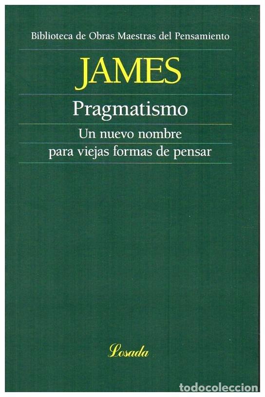 Libros: PRAGMATISMO - JAMES.