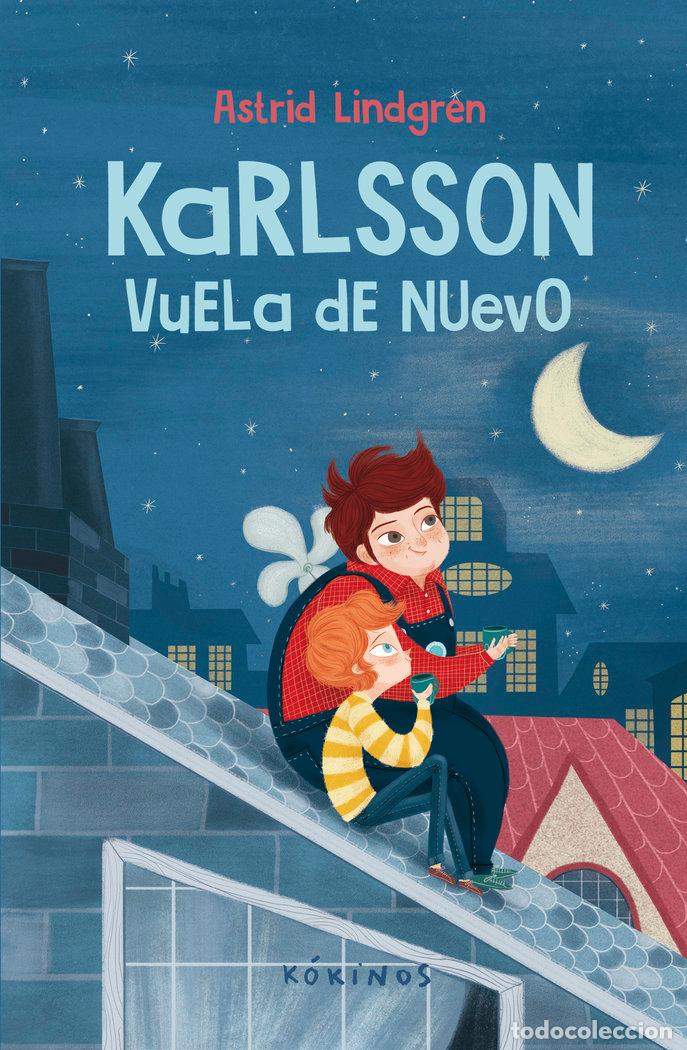 Libros: KARLSSON VUELA DE NUEVO - LINDGREN, ASTRID