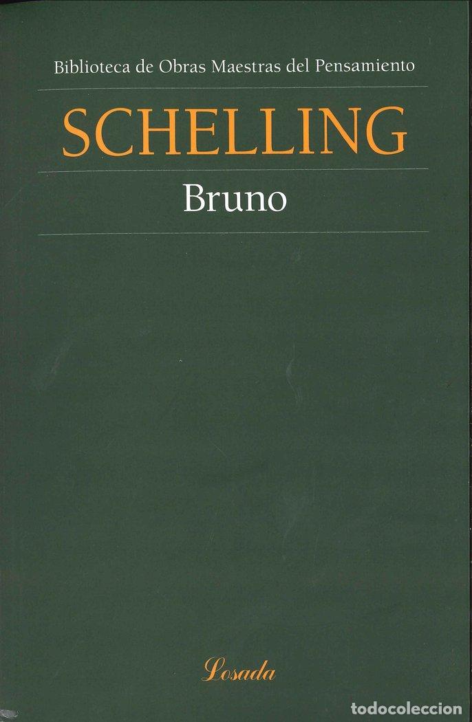 Libri: BRUNO - SCHELLING, FRIEDRICH