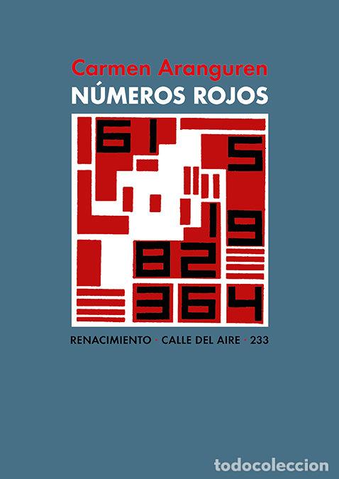books: NUMEROS ROJOS - ARANGUREN, CARMEN