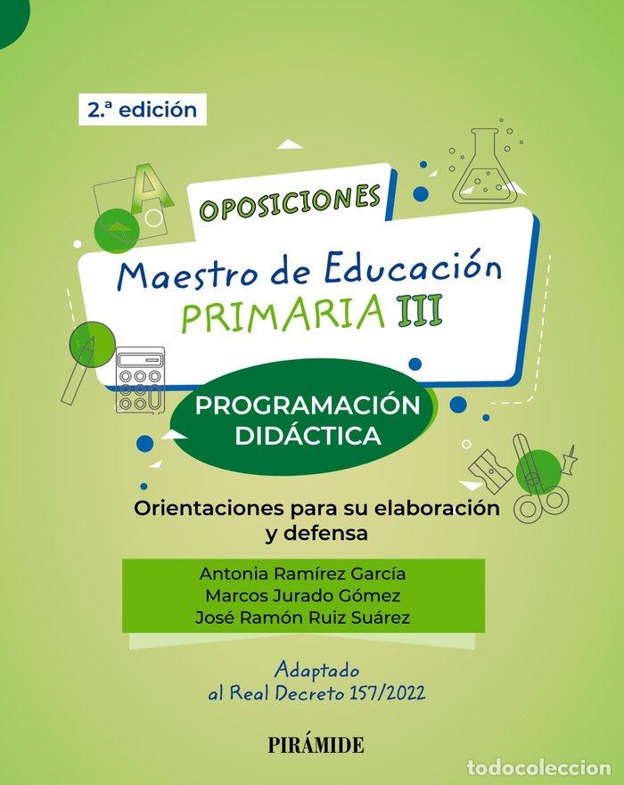 Libri: OPOSICIONES MAESTRO EDUCACION PRIMARIA III - RAMIREZ GARCIA, ANTONIA