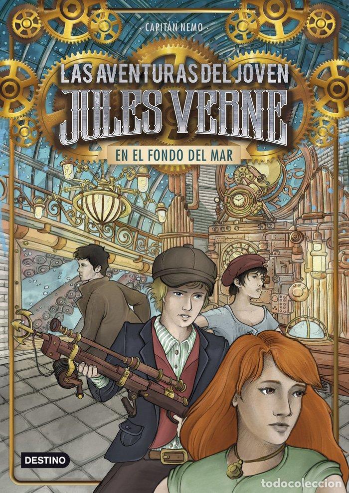 Libri: AVENTURAS DEL JOVEN JULES VERNE 4 EN EL FONDO DEL MAR - AA.VV