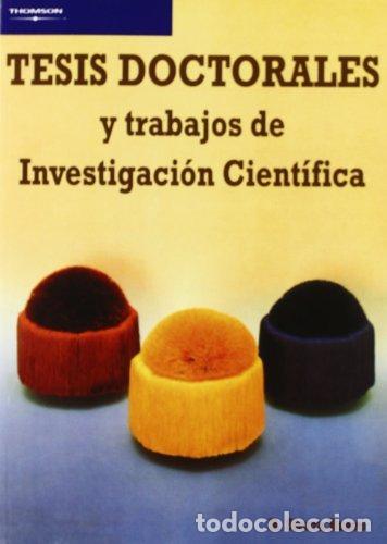 Libros: TESIS DOCTORALES Y TRABAJOS INVESTIGACION CIENTIFICA NE - SIERRA BRAVO, R.
