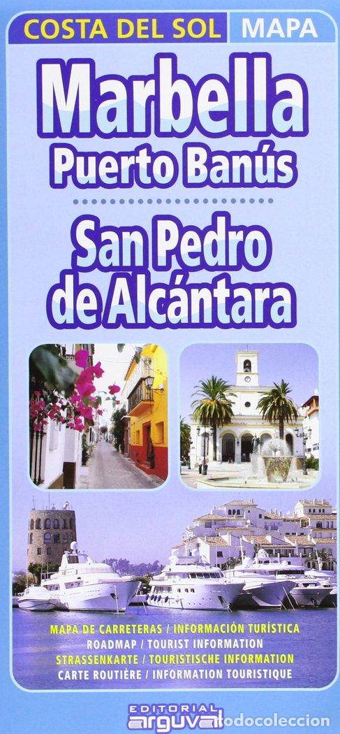 Libri: MAPA MARBELLA PUERTO BANUS SAN PEDRO DE ALCANTARA - ARGUVAL