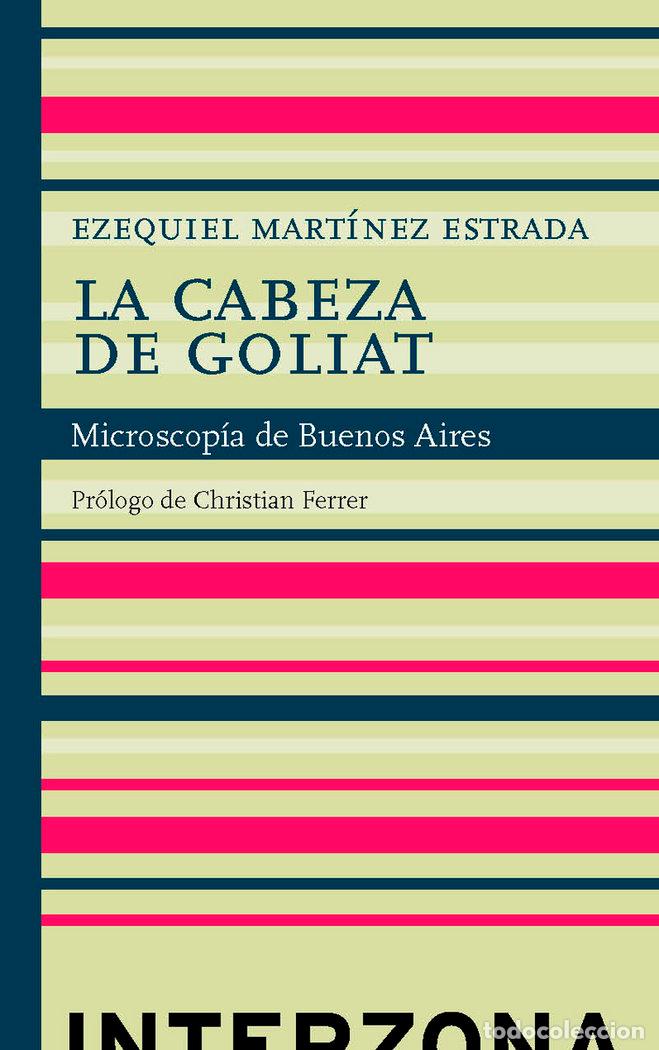 books: CABEZA DE GOLIAT,LA - MARTINEZ ESTRADA, EZEQUIEL
