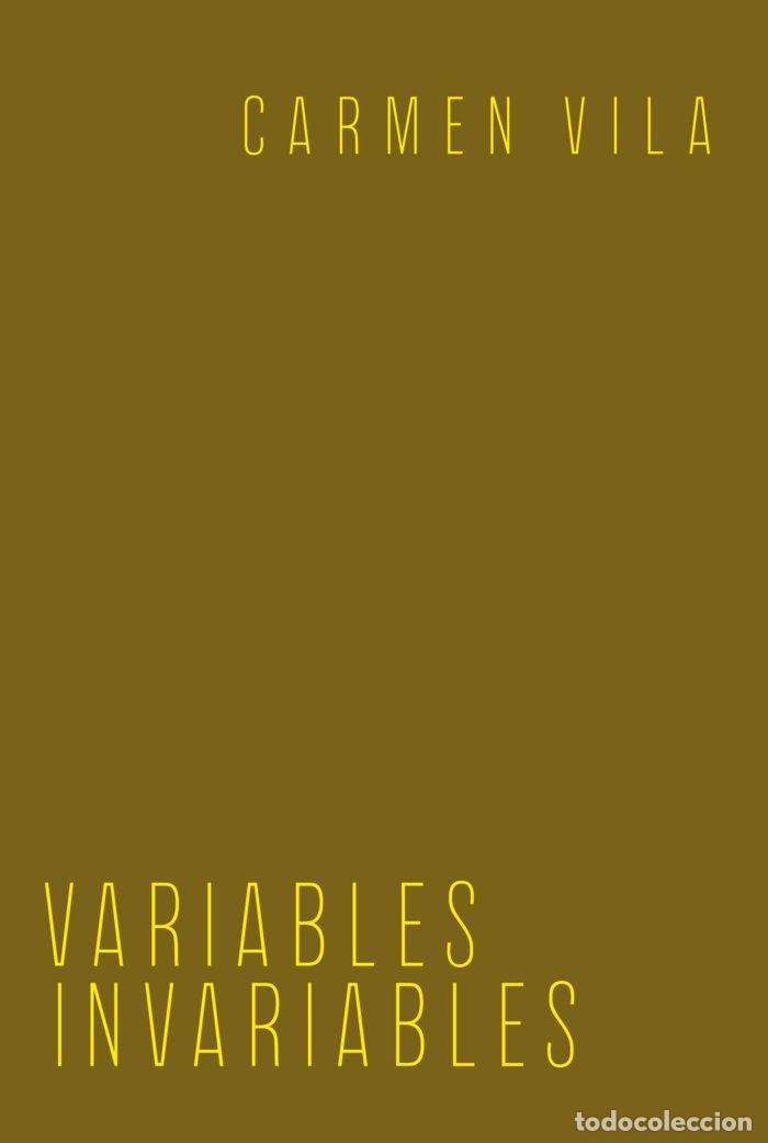 Livres: VARIABLES INVARIABLES DE CARMEN VILA - CARMEN VILA