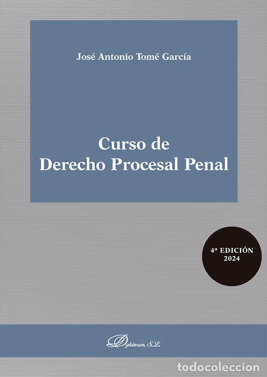 Libros: CURSO DE DERECHO PROCESAL PENAL - TOME GARCIA, JOSE ANTONIO