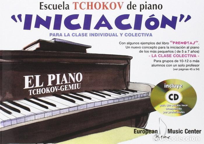 Livros: PIANO INICIACION TCHOKOV LIBRO+CD - TCHOKOV-GEMIU