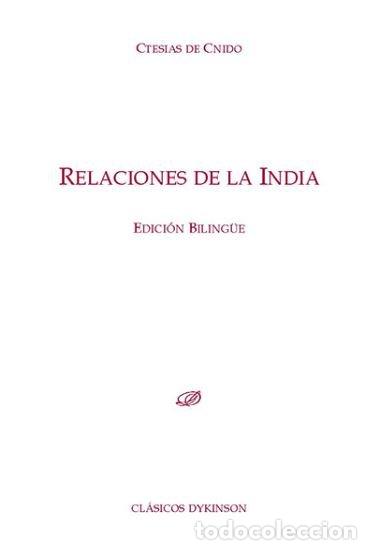 Libros: RELACIONES DE LA INDIA - DE CNIDO, CTESIAS