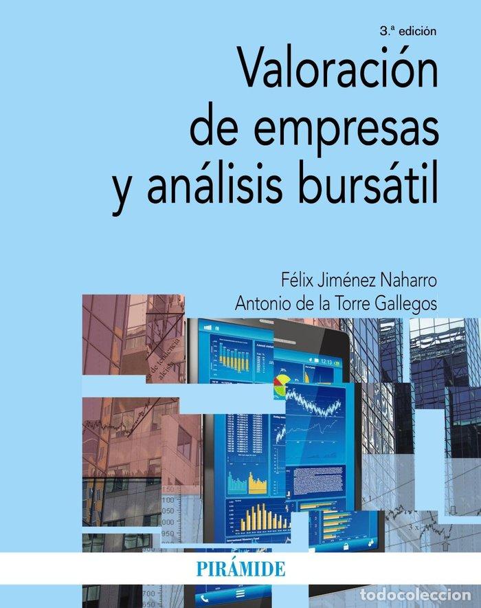 Libros: VALORACION DE EMPRESAS Y ANALISIS BURSATIL - JIMENEZ NAHARRO, FELIX
