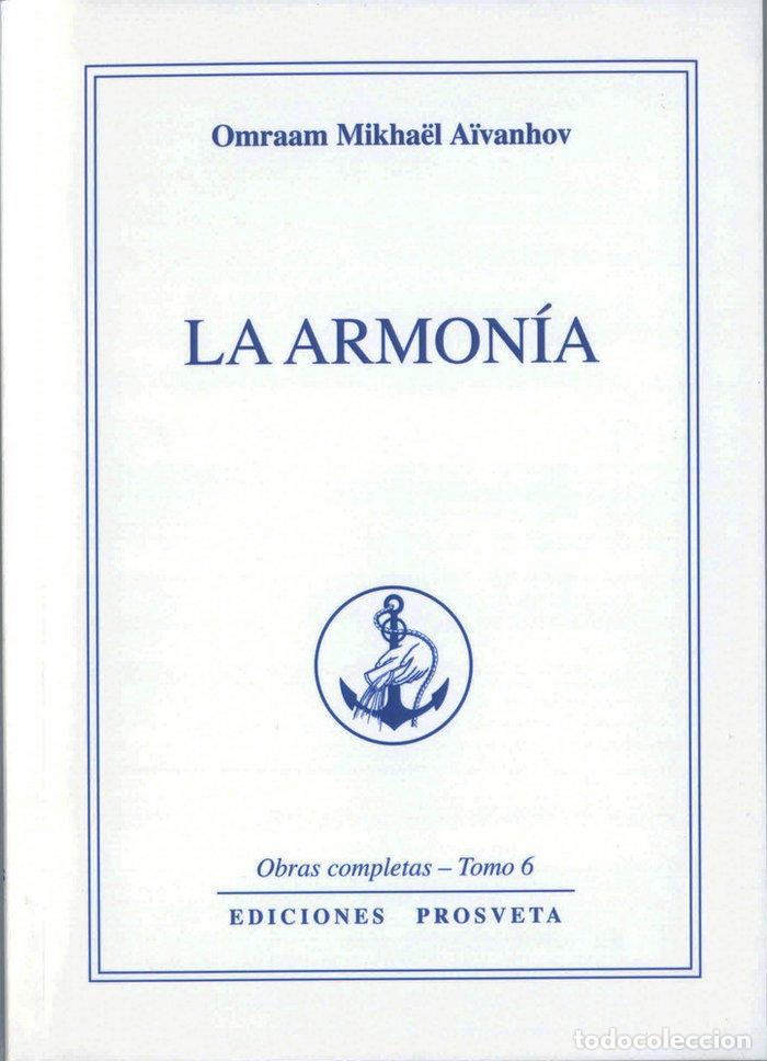 Libros: LA ARMONIA - AIVANHOV, OMRAAM MIKHAEL
