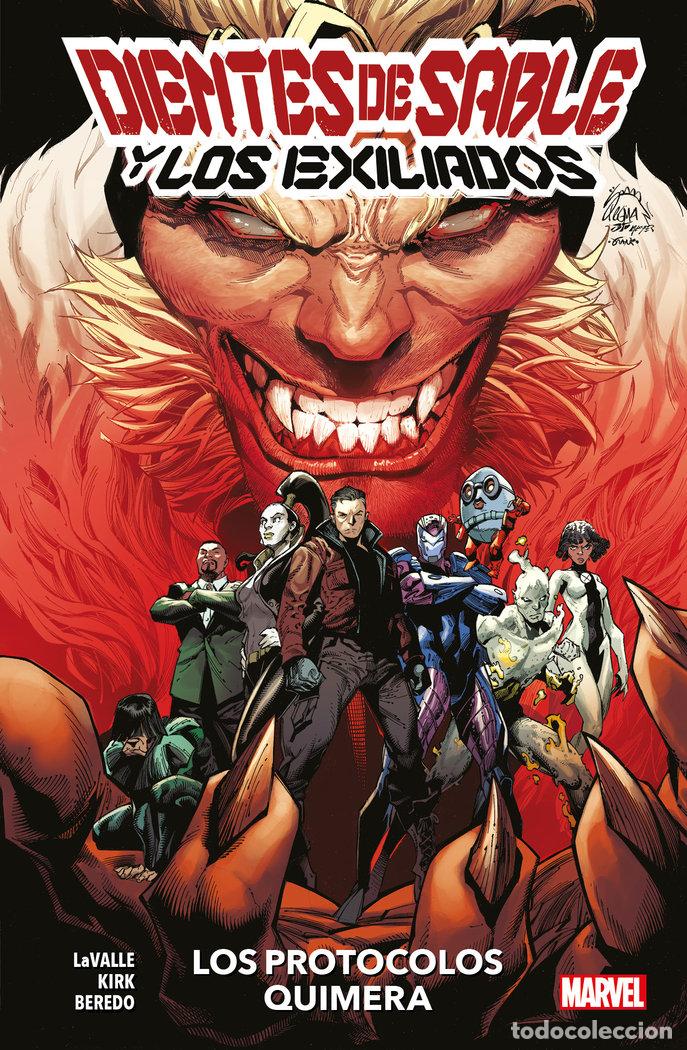 books: DIENTES DE SABLE Y LOS EXILIADOS LOS PROTOCOLOS QUIMERA - LEONARD KIRK