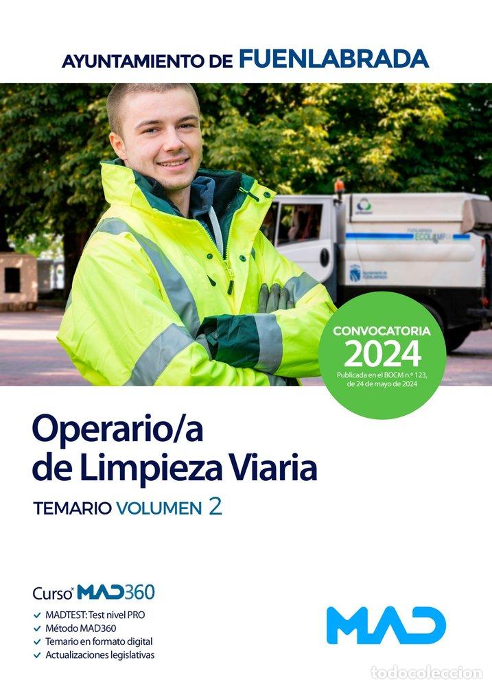 Libros: OPERARIO/A LIMPIEZA VIARIA TEMARIO VOLUMEN 2 AYUNTAMIENTO - AA.VV