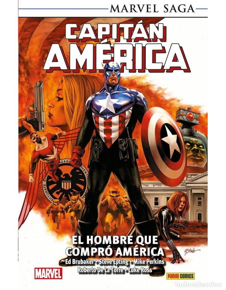 B&uuml;cher: CAPITAN AMERICA 7 EL HOMBRE QUE COMPRO AMERICA - ED BRUBAKER