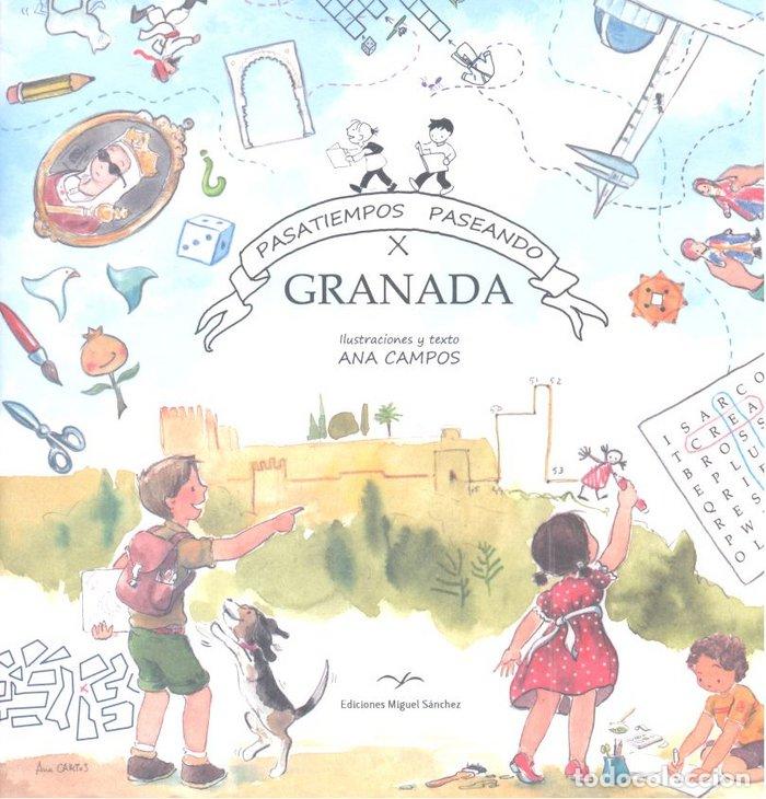 books: PASATIEMPOS PASEANDO POR GRANADA - ANA CAMPOS FERNANDEZ FIGARES