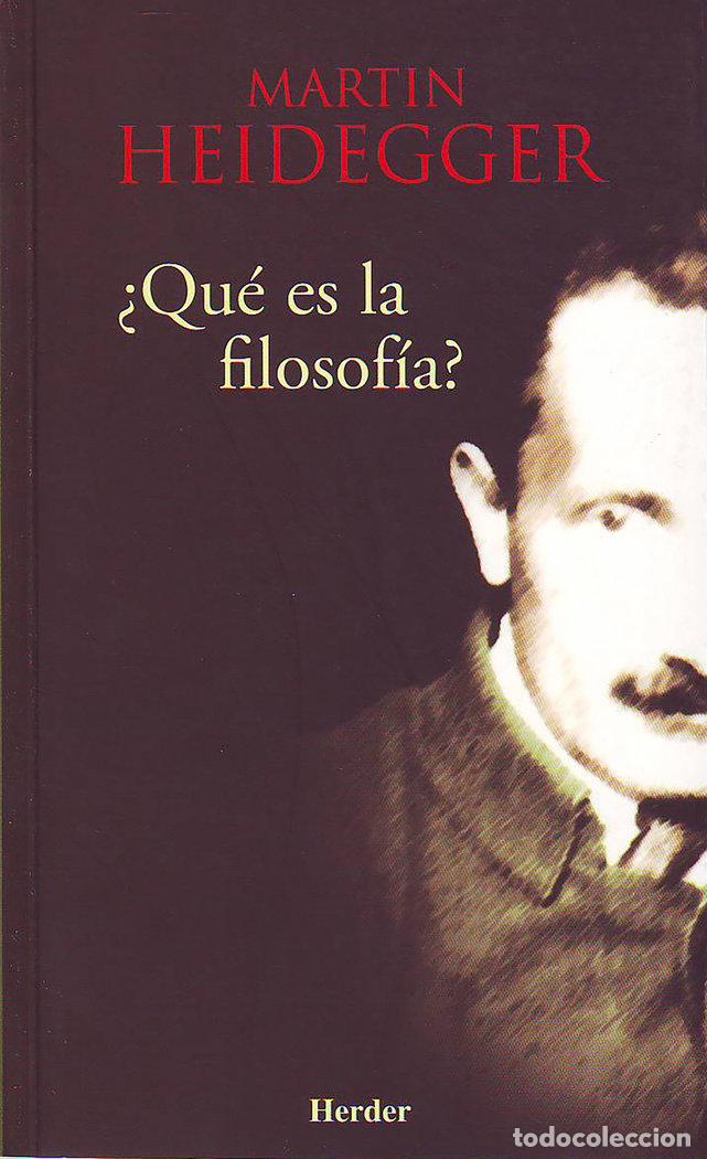 Libri: QUE ES FILOSOFIA ? - HEIDEGGER MARTINT