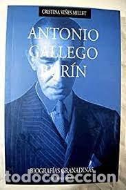 Libros: ANTONIO GALLEGO BURIN - VI&Ntilde;ES MILLET, CRISTINA