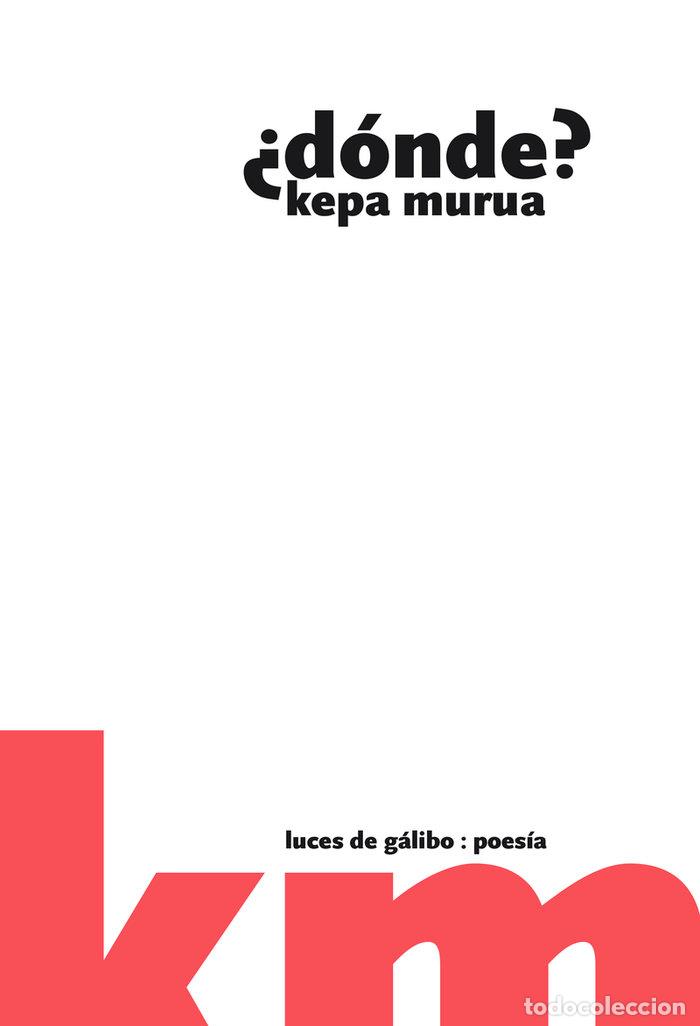 Libros: DONDE - MURUA, KEPA.