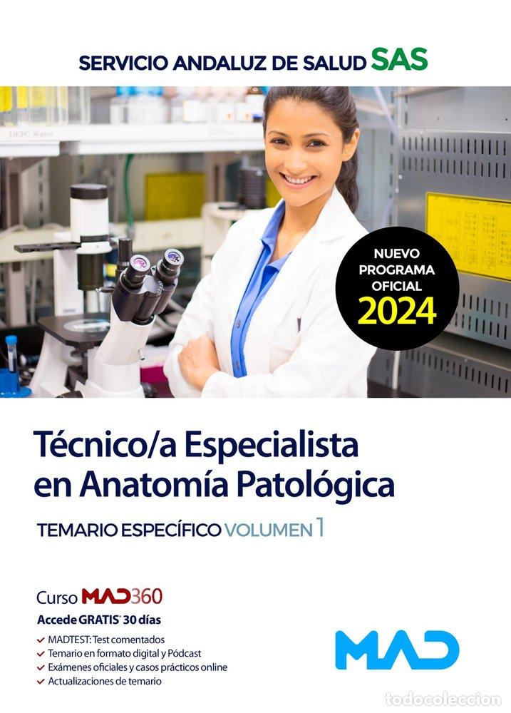 Libros: TECNICO/A ESPECIALISTA ANATOMIA PATOLOGICA TEMARIO ESP VOL1 - AA.VV.