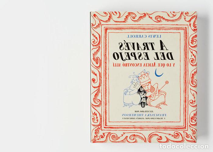 Libros: A TRAVES DEL ESPEJO - CARROLL, LEWIS