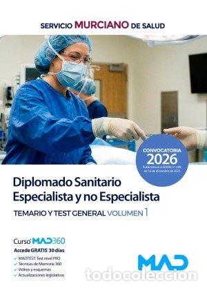 Livros: DIPLOMADO SANITARIO ESPECIALISTA Y NO ESPECIALISTA TEMARIO 1 - AA.VV