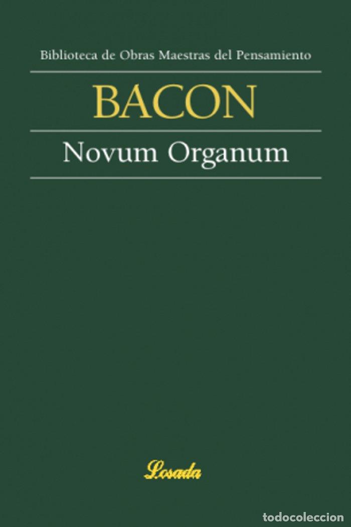 Livros: NOVUM ORGANUM - BACON, FRANCIS